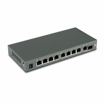 [SL-POE6108GSFP] 유비큐넷 기가 8포트POE스위치허브＋1GE＋1SFP광허브, 상세페이지 참조