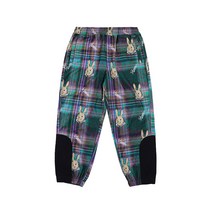 비에스래빗 2223 BSRABBIT ROYAL FLEECE JOGGER PANTS BEAR RABBIT DARK CHECK 보드복바지