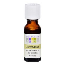 Aura Cacia 100% 퓨어 에센셜 오일 리프레시닝 15ml, 1개