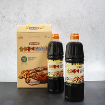 [해풍청송] 울금홍게 맛간장소스 선물세트2호 [900ml X 2개], 1개, 1800ml