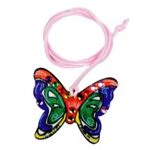 어린이집 나비 우드팬던트 목걸이 만들기키트 어르신미술 방과후교실 유치원 미술키트