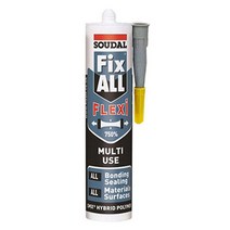 수달 픽스올 실리콘 플렉시 냄새없는 750% 고탄성 방수 강력접착 실리콘 회색, 8개