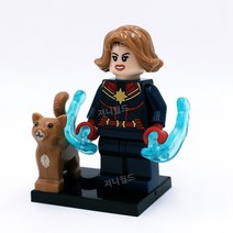 마블 어벤져스 캐릭터 피규어 모음 - 레고 호환 미니 레고호환블록, 구스와 캡틴마블(WM650)