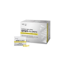 알루알루 rTG 오메가3 저온초임계 독일산 원료 식물성캡슐 개별알루포장 1달분