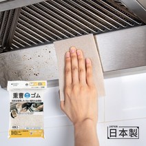 캐릭터 수세미 일본 수입 베이킹 소다 연삭 청소 천 주방 범위 후드 탈지 수색 스폰지 걸레, [03] 3팩12개 6위안