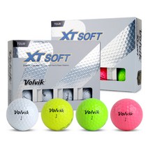 [VOLVIK] 볼빅 XT 소프트 3피스 우레탄 골프공, 볼빅 XT 소프트_화이트 1더즌