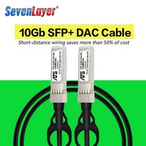 견고한 10G SFP + 직접 부착 수동 구리 케이블 DAC Cisco Huawei MikroTik 스위치 용 0.5-10M, 07 10m AWG24, 07 10m AWG24
