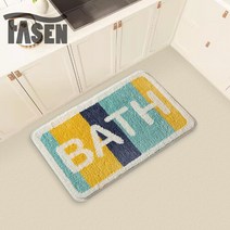 FASEN 주방매트 패밀리 융모 클래식 호텔 발매트 스포츠 매트 러그 규조토발매트 욕실발매트 화장실매트 수건 답례품 코일매트 코일매트 소프트 주방 발매트 사계절 발매트, 매트07