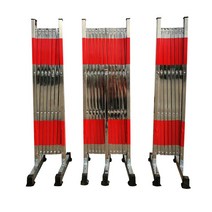 주차장 차단기 이동식 스탠 자바라 대문 출입 금지, 1.2 높이 X 2 미터 길이