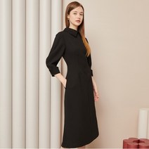 JJ지고트 스팽글 칼라 플레어 원피스 GM9A0OPJ1