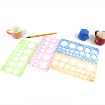 도형그리기 모형자 원형다각자 제도용자 원모양자 자