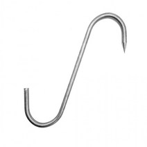 스텐고리 스텐레스걸이 후크 훈제 항아리바베큐 정육점 22cm, 스텐S고리, 상세페이지 참조