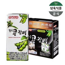 삼육두유 검은콩 참깨 190ml, 16팩