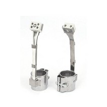 전기히터 난로 소모품 교체 2개/몫 5mm/25x30mm 세라믹 플러그 커넥터 스테인레스 밴드 히터 AC220V 60W/70, 01 220V_02 70W 25x30mm