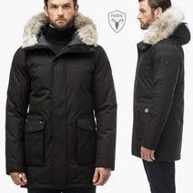 노비스 22FW YVES 캐나디언 덕다운 패딩 파카 BLK