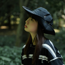 Havvit 남녀공용 아웃도어 낚시 캠핑 등산 모자, 블랙