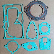 선외기 호환 PARSUN 2 스트로크 5.8HP/6HP 수냉식 가솔린 선외 모터 여분 용 보트 엔진 개스킷, 01 gaskets