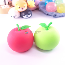 말랑이모음전 클레이 만두 찐빵 심쿵란 푸시팝 스퀴시 모찌 찐득이 주물럭 끈끈이 볼, 58.애플말랑이