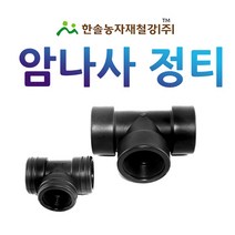 PE 암나사 정티 16~50mm/배관용 암나사티/농수관 연질관 수도관 관수자재/한솔농자재철강, 옵션1. 16mm(배관용)