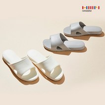한샘 EVA 프리미엄 물빠짐 욕실화 (2color) 아치형 충격흡수, 01.한샘 프리미엄 물빠짐 욕실화_아이보리