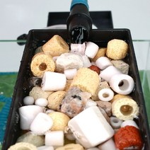 어항 스펀지 저면 상면 여과재 망 10가지 혼합 420g (여과기여과제 저면여과기 어항여과기 외부여과기 측면여과기 걸이식여과기 단지여과기 상면여과기 배면여과기 거북이여과기), 여과재10종420g