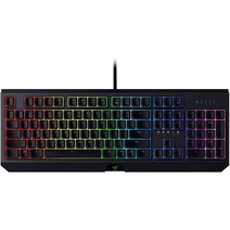레이저 블랙위도우 기계식 게이밍 키보드 그린 기계식 스위치 RGB