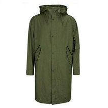 할인존 Fg54Aip89r 카키 오버사이즈 롱 야상 BAYSM03 KAHKI 스카잔 블루종 스카잔점퍼 남자스카잔 카키 카키색 밴딩 잠바 얇은잠바 스카잔블루종 남자봄자켓 남자코디 히든후드 야상