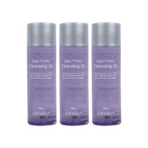 아스파시아 4U 딥 후레쉬 클렌징 오일 100ml 3개입 -, 본품