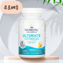 노르딕 오메가3 알티지 얼티메이트 rTG EPA DHA 어린어유 1280m.g 60젤, 1개, 60개