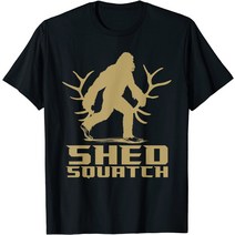Shed Squatch Bigfoot Shed 헌팅 티셔츠