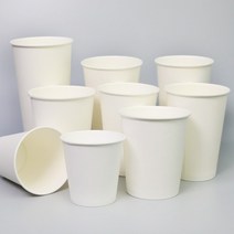 무지 종이컵 10온스-80파이 300ml 1000개, 6.5온스(200ml) 1000개