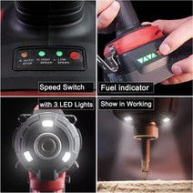 미국직송 WORCRAFT 20V 브러시리스 무선 임팩트 드라이버 키트 벨트 후크 포함 0.6cm(1/4인치) 육각 ETL, 한개옵션0