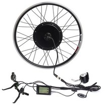Ebike 변환 키트 방수 커넥터 48V 1000W 1500W 26 29 인치 700C 자전거 모터 휠 (내장 컨트롤러 포함), 48V 1000W+20