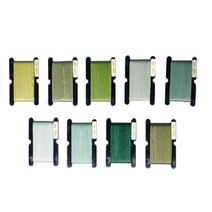 (모쿠바) 실크리본자수실1547 4mm32-40, 35, 1개
