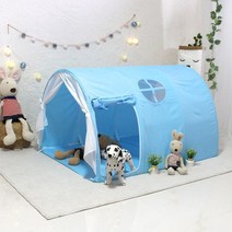 도어 3단 플레이텐트(블루) / 놀이텐트 / 침대텐트 / 인디언텐트, 단품