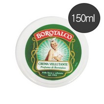 (독일배송) Borotalco 보로탈코 벨벳 보습 바디크림 150ml, 1개