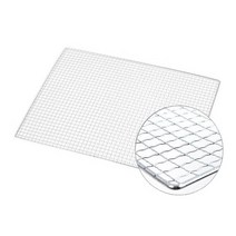 사각석쇠 (중) x5장 일회용석쇠 고기불판 철망 바베큐그릴 구이 그릴망