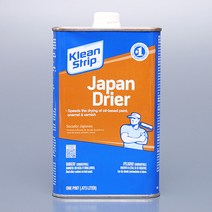 클린스트립 유성 폴리우레탄 바니쉬 전용 급속건조 촉진제 473ml 저팬드라이어
