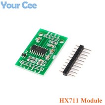 로드셀 로드 셀 1KG 5KG 10KG 20KG HX711 AD 모듈 중량 센서 전자 저울 알루미늄 합금 계량 압력, [05] HX711 AD Module