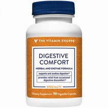 The Vitamin Shoppe Digest Comfort 소화를 지원하는 효소 포뮬러채식 90정