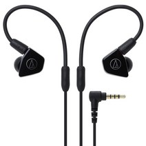오디오테크니카 유선 이어폰 ATH-LS50iS, 블랙(BK)