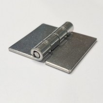 고급 용접 무타공 사각 스텐레스 경첩 힌지 정첩 철문 돌쪽 돌조구 돌쩌귀 문수리 철경첩 부속 부자재, 40mm, 1개