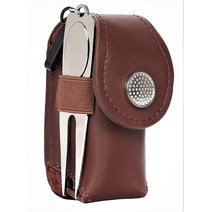 일본직발송 9. BELLOTA 골프공케이스 그린포크 세트 편리한 자석식 가죽 B07MTSBMB9, One Size_One Color, One Color