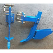 경운기 부착 쟁기 트랙터 베토기 텃밭 이양기 날, 한 쌍의 리지저