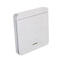 벽스위치 433mhz 스마트 조명 스위치 led 푸시 버튼 벽 스위치 범용 무선 원격 제어 ac90 250v 릴레이, 스위치 1