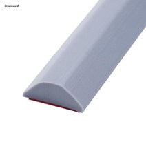 화장실문턱 문지방 욕실 문틀 1m 물 마개 물 유지 스트립 구부릴 수있는 문 세탁기 값, 회색