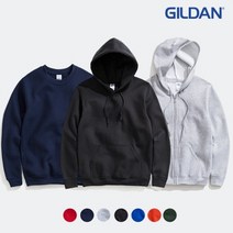 길단모음전 기모 무지 맨투맨 후드티 후드집업 04.길단 88600 아시안핏 후드집업 블랙L