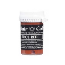 공예몰 Sugarflair 슈가플레어 PASTEL PASTE CONCENTRATED 25g 2_Spice Red 슈가크래프트 설탕공예 색소, 2개