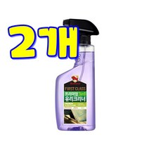 유니크앤몰 불스원 프리미엄3in1 유리크리너550ml(발수 세정 광택 유리세정제 유리클리너) 유리크리너 발수세정, 2개, 550ml