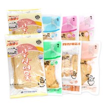 부산어묵 세트2호 8봉 (야채특대2+문어1+새우1+날치알1+야채1+잡채1+버섯봉1) 대원어묵 모둠어묵, 200g